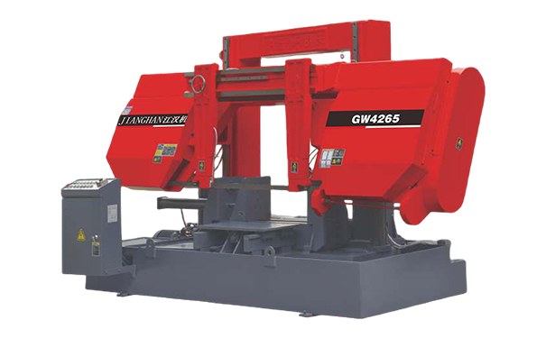 巴东GW4265双柱龙门卧式带锯床